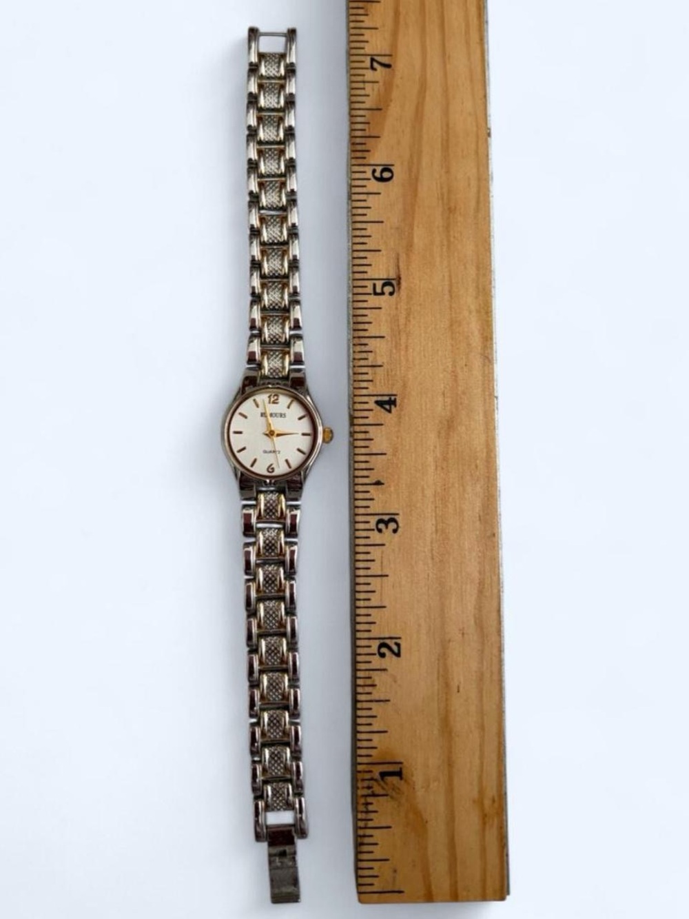 Rumours Two-Tone Silver and Gold Women’s Bracelet Watch - Classic Round Dial